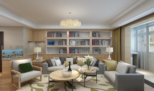 中式現代裝修效果圖