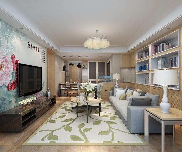 中式現代裝修效果圖