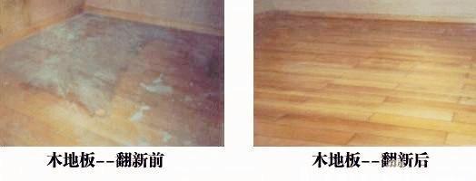 舊實木地板翻新